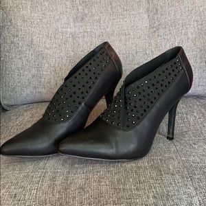 Black high heels